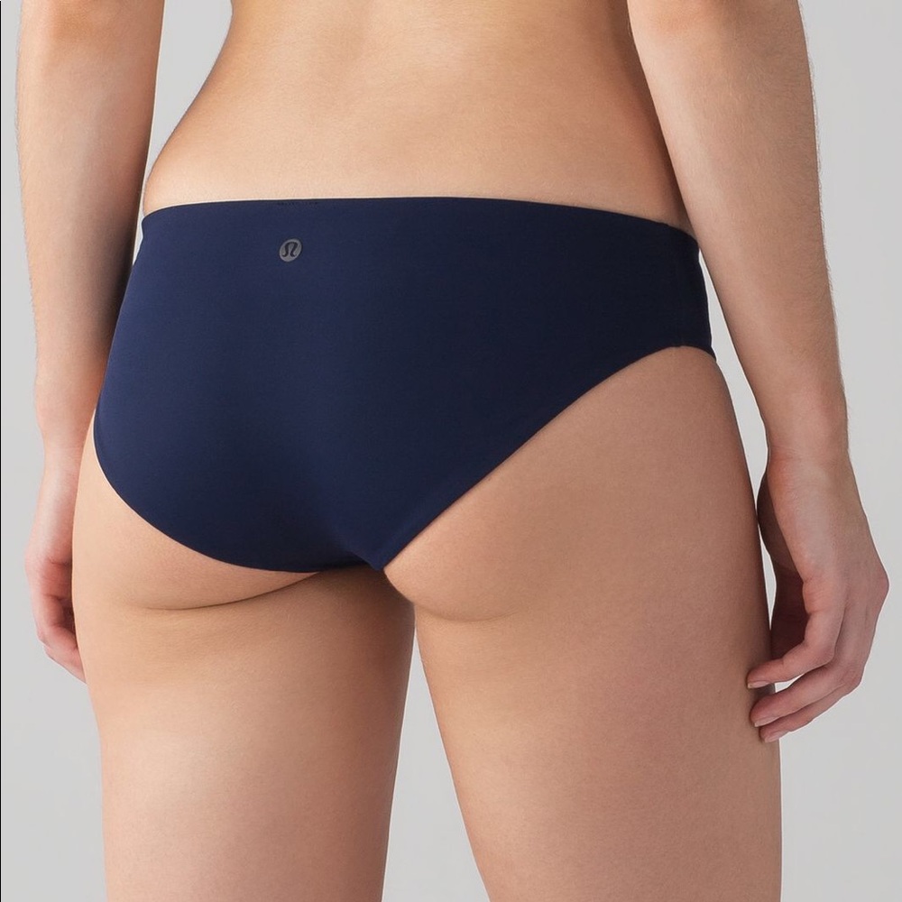 Lululemon Rising Tides Bikini Bottom Navy